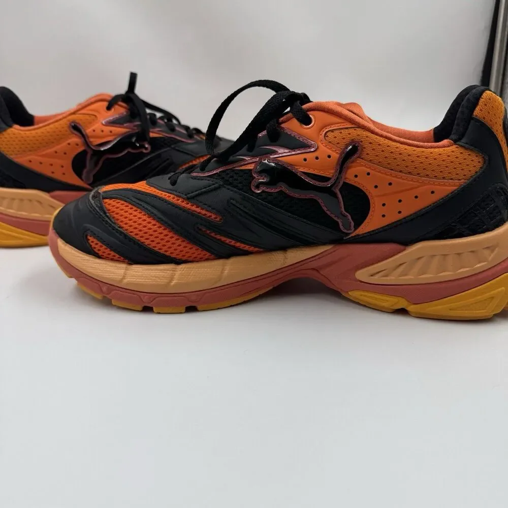 Pleasures x Puma Velophasis Layers Astro Red Sneaker Shoes 393301-02 Men 10.5